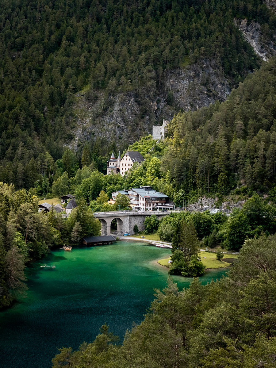 Fernsteinsee, Oostenrijk, Drone fotografie