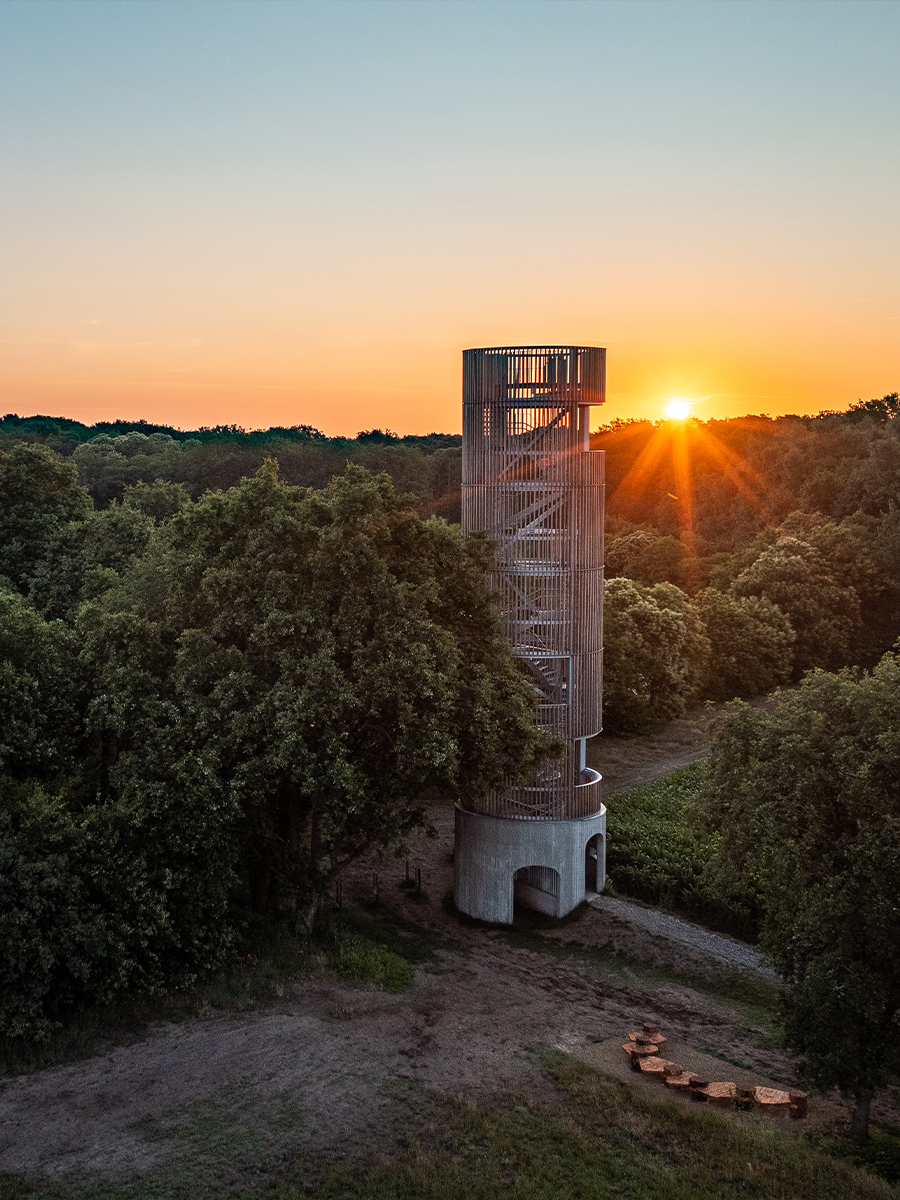 Stekene, België niemandsland, Drone fotografie